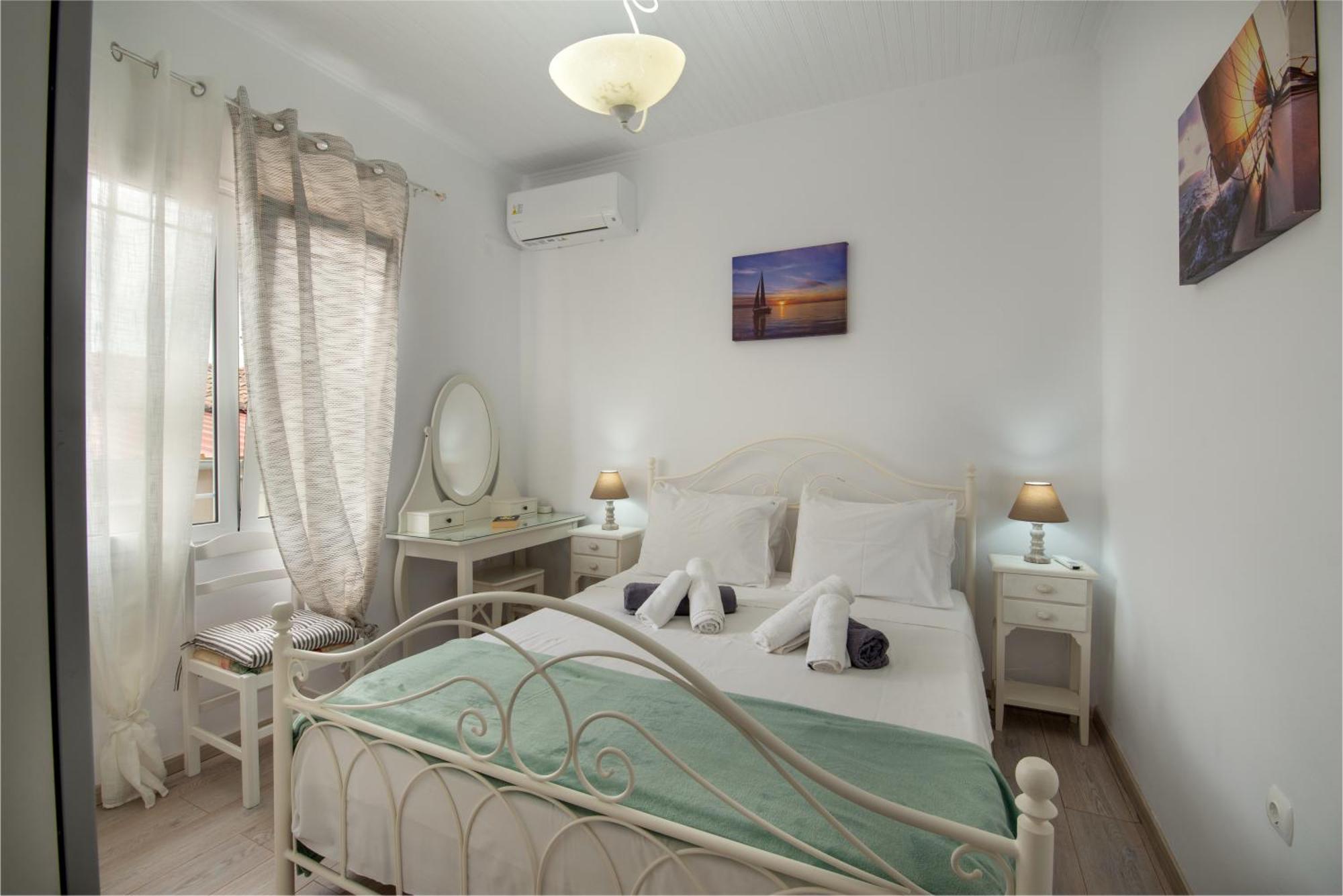 Loggos Seaview Cottage With Private Pool By Konnect Longós Buitenkant foto
